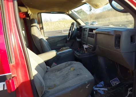 2004 Chevrolet Express z USA, uszkodzony, nr VIN 1GCGG25V641134411